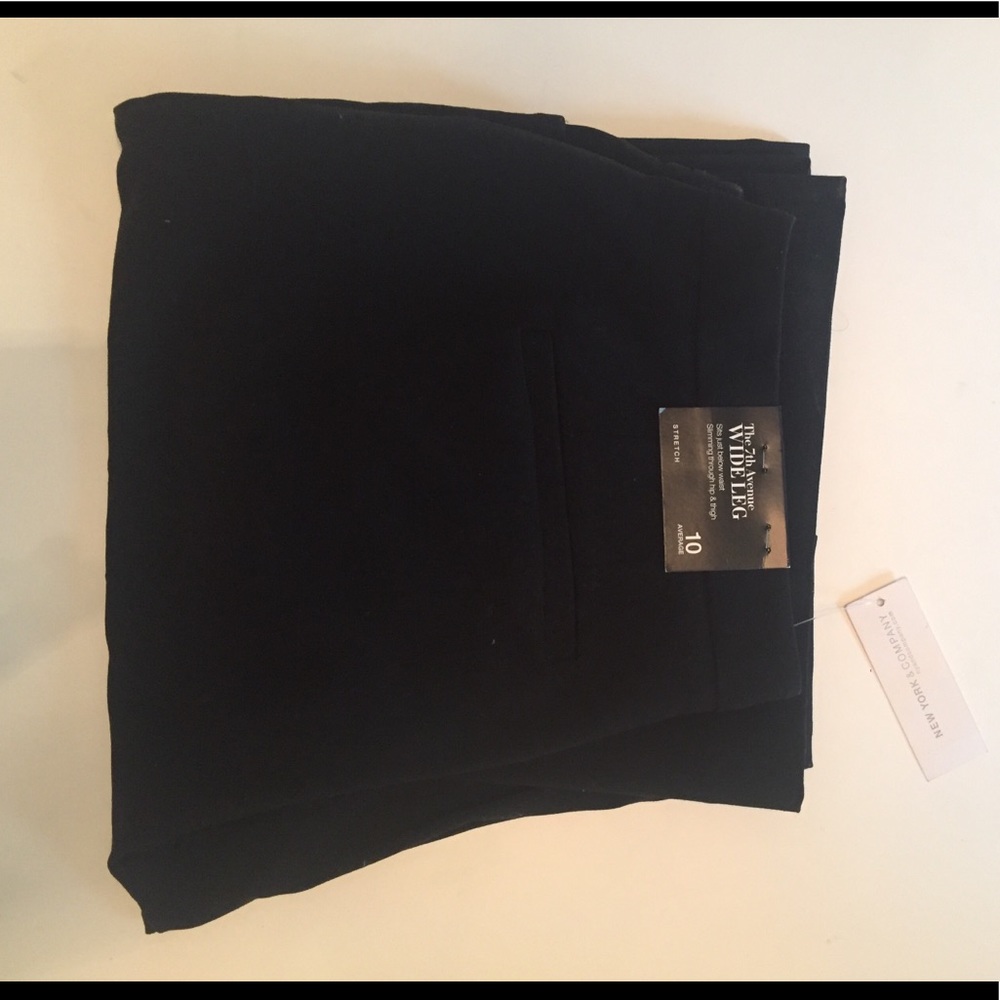 NY&CO Wide Leg Black Pants